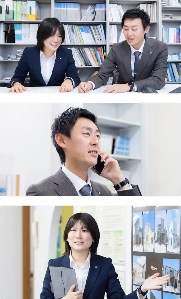 営業職の仕事風景